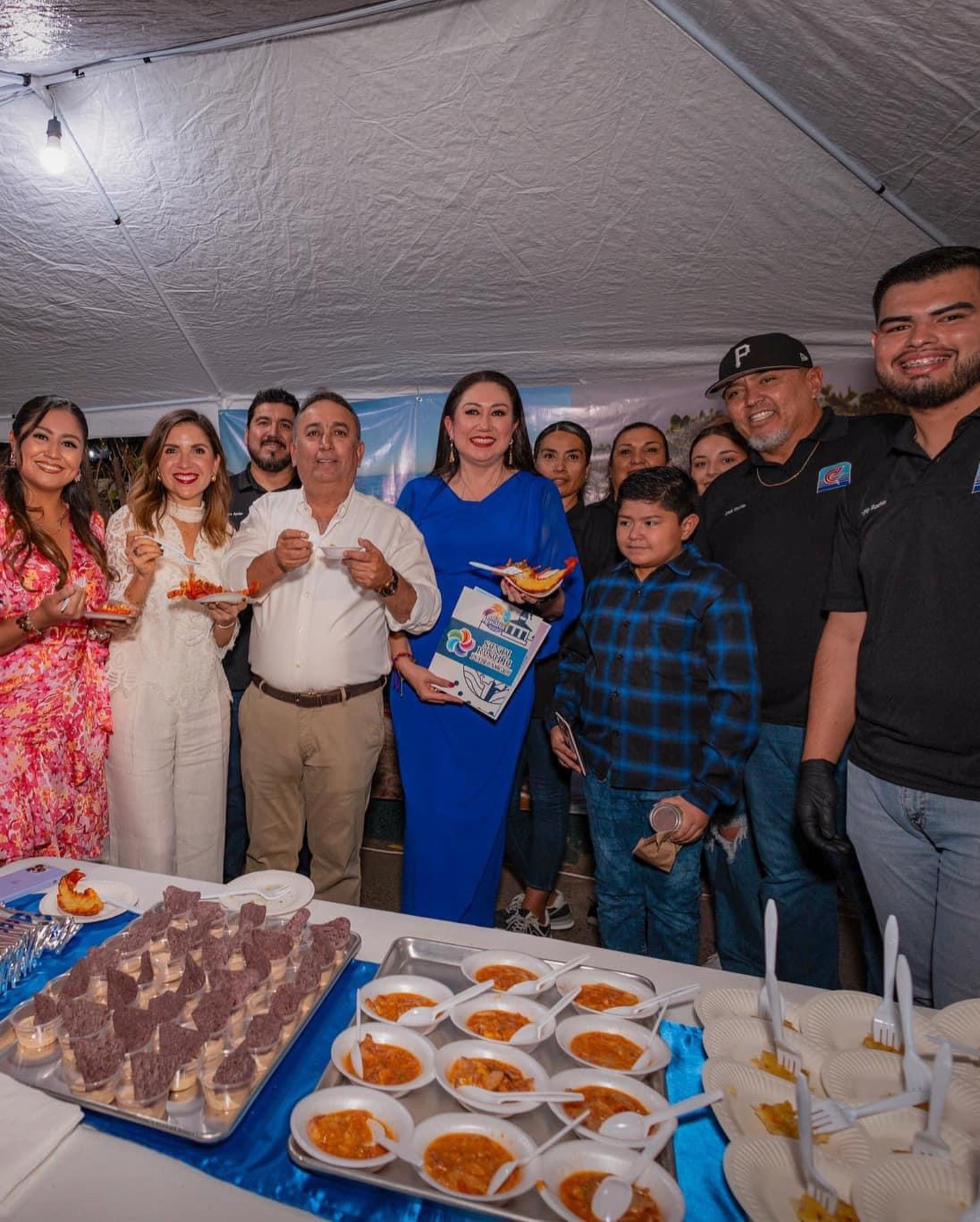 Ambiente festivo del Sashimi Fest